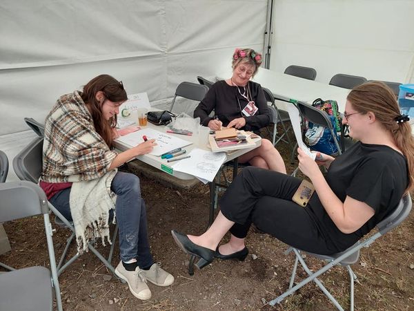 ambiance de travail festival